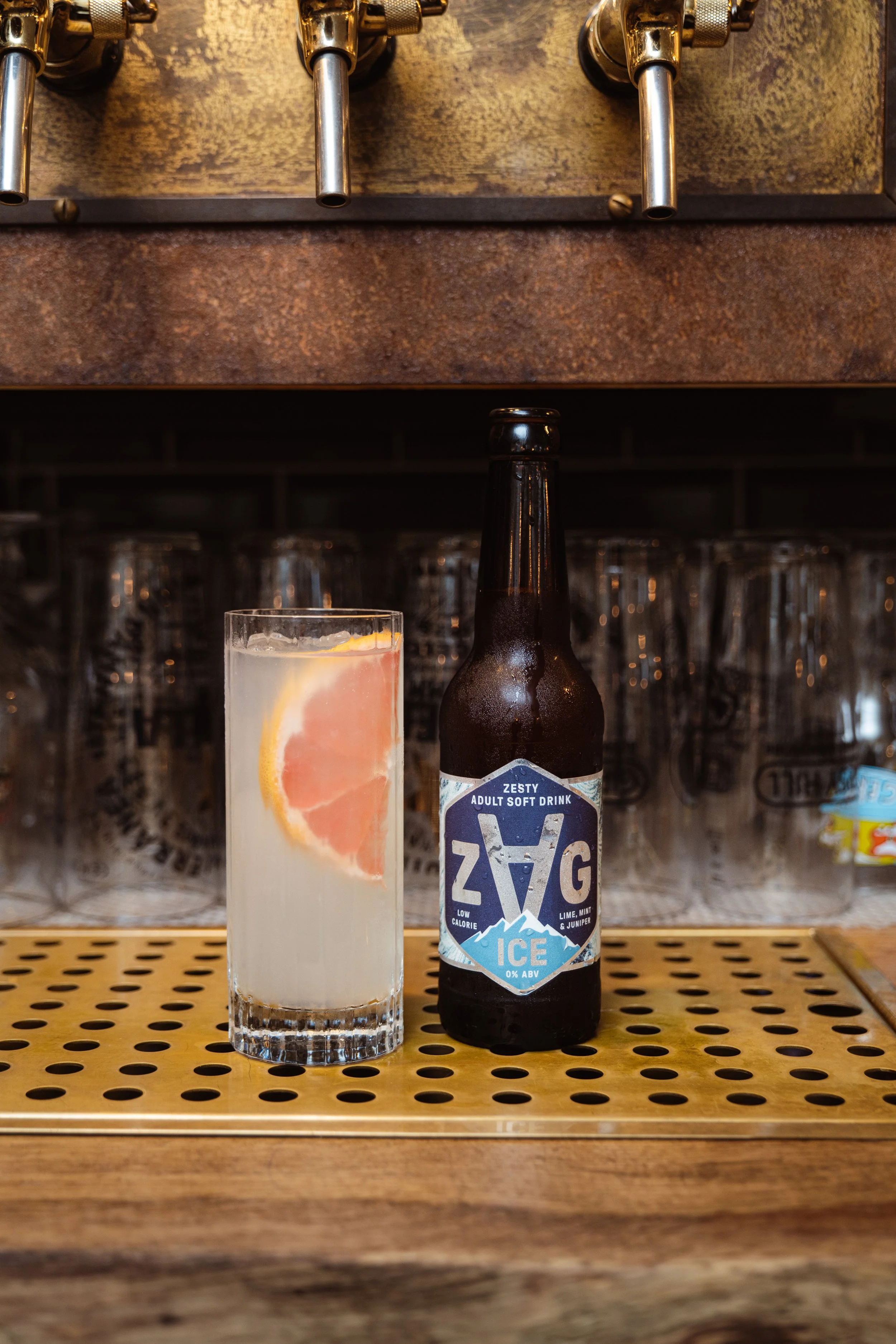 ZAG Drinks brand campaign photography The Talbot