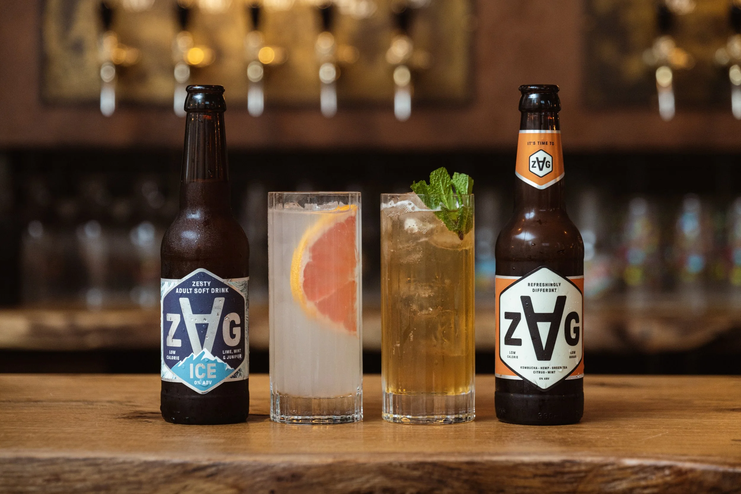 ZAG Drinks active lifestyle product photography The Talbot